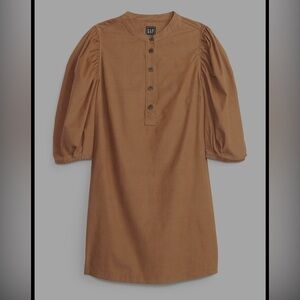 Camel corduroy Gap dress